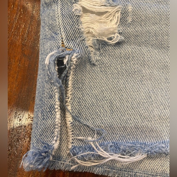 Agolde Dee Jean Shorts Size 23 - Picture 7 of 16